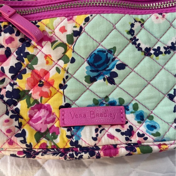 Vera Bradley Iconic Rfid Little Crossbody Wildflower - Picture 3 of 11